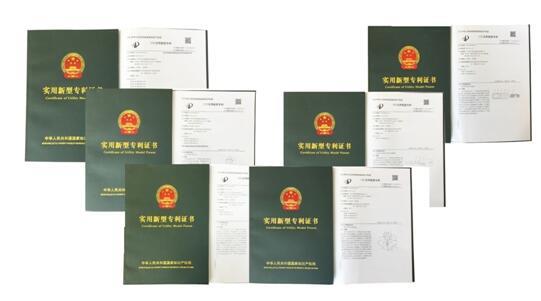 Six Patents Filed Successfully