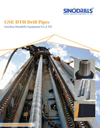 DTH drill rod and adapter